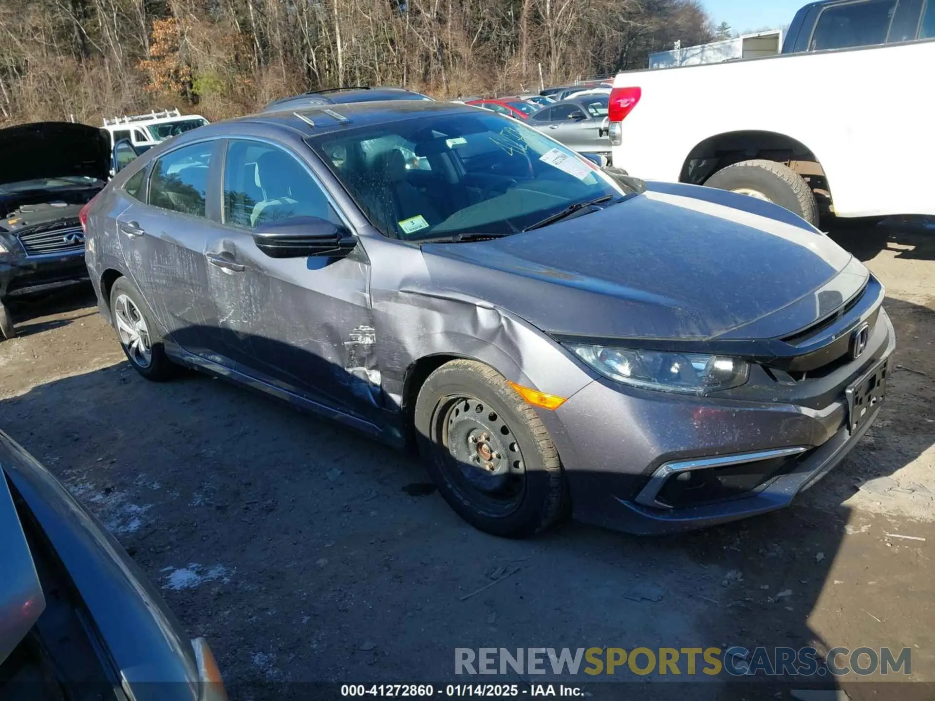 1 fotografías del automóvil dañado 2HGFC2F69LH517369 HONDA CIVIC 2020