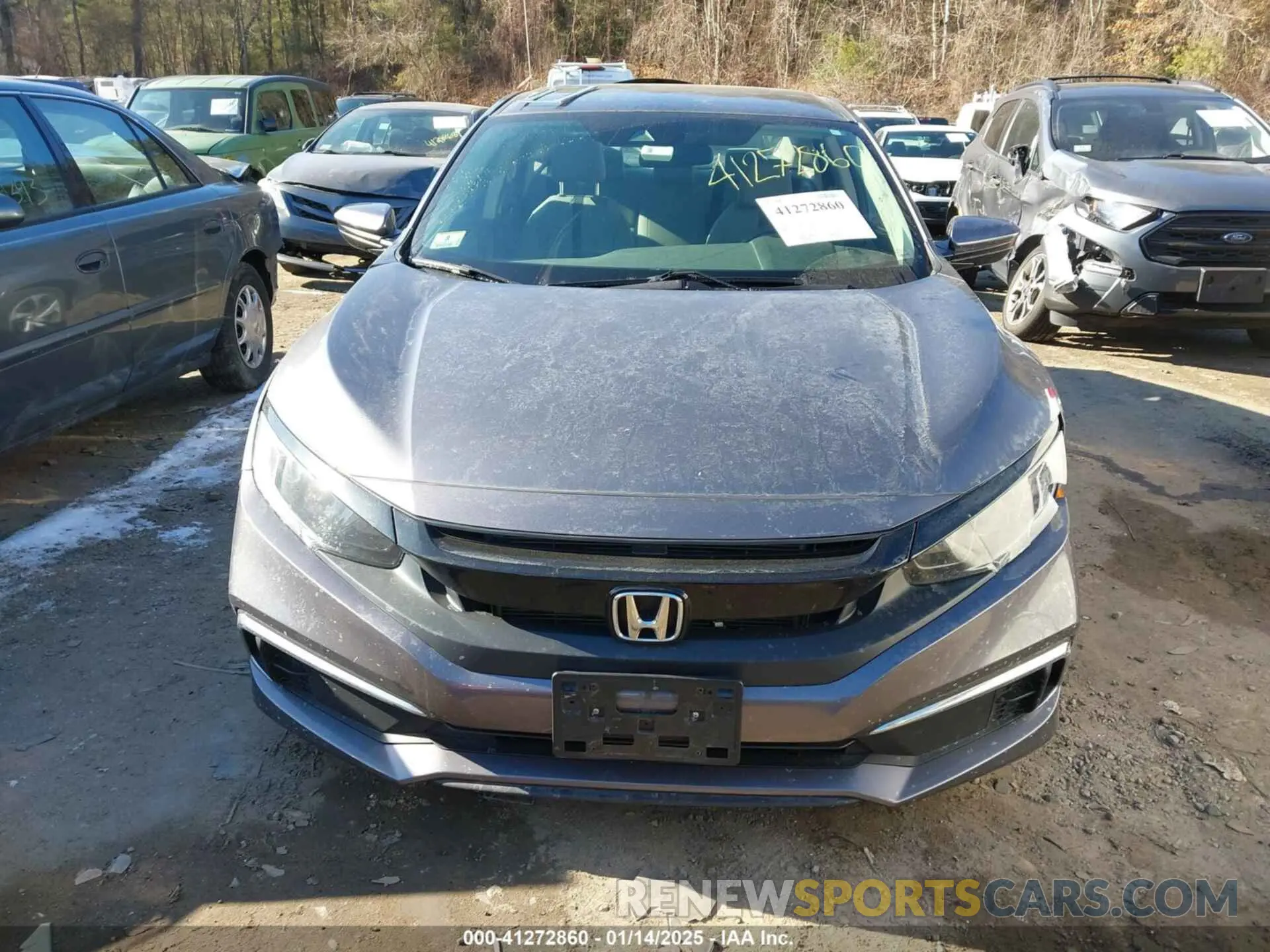 12 fotografías del automóvil dañado 2HGFC2F69LH517369 HONDA CIVIC 2020