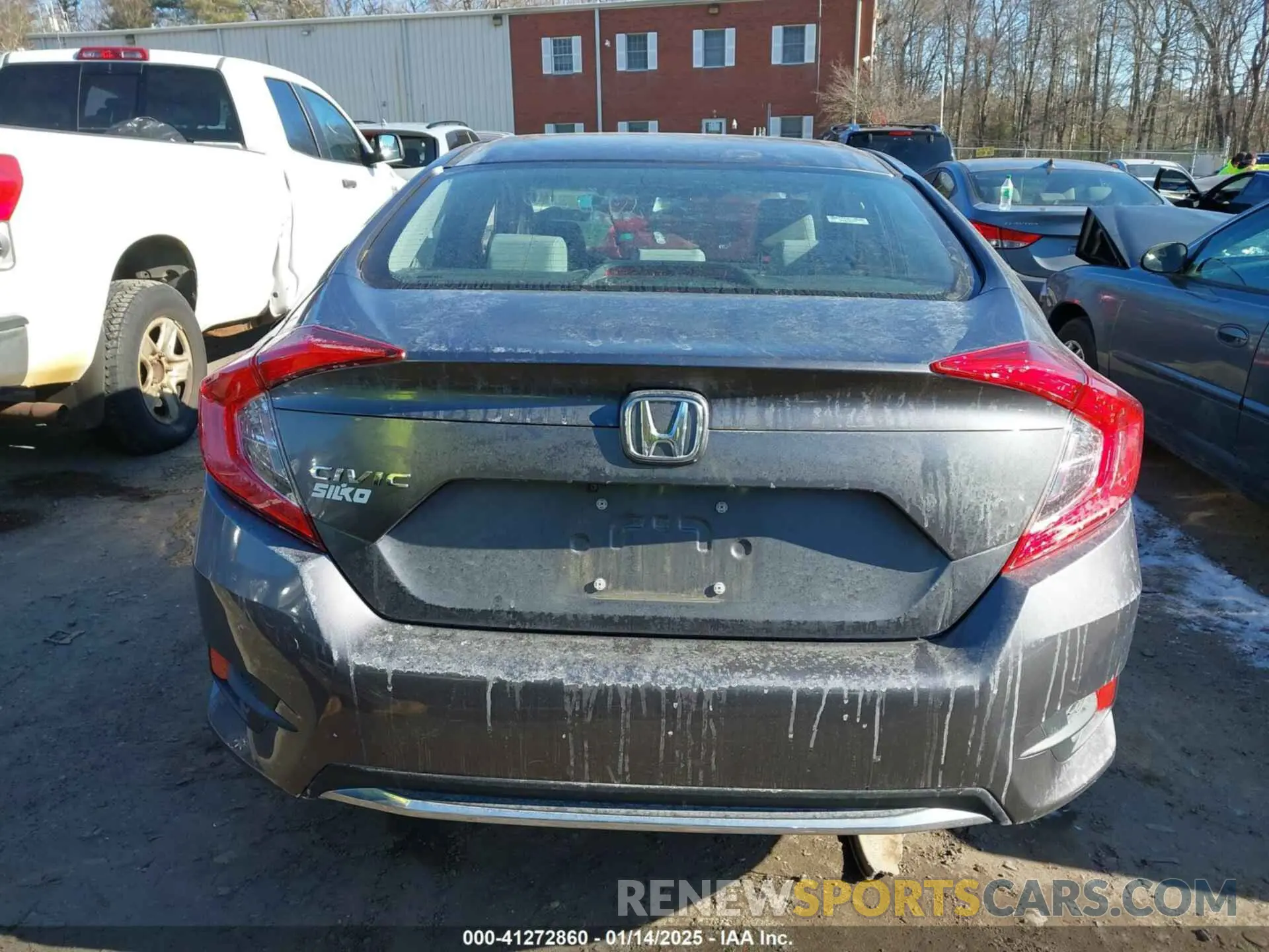 16 fotografías del automóvil dañado 2HGFC2F69LH517369 HONDA CIVIC 2020
