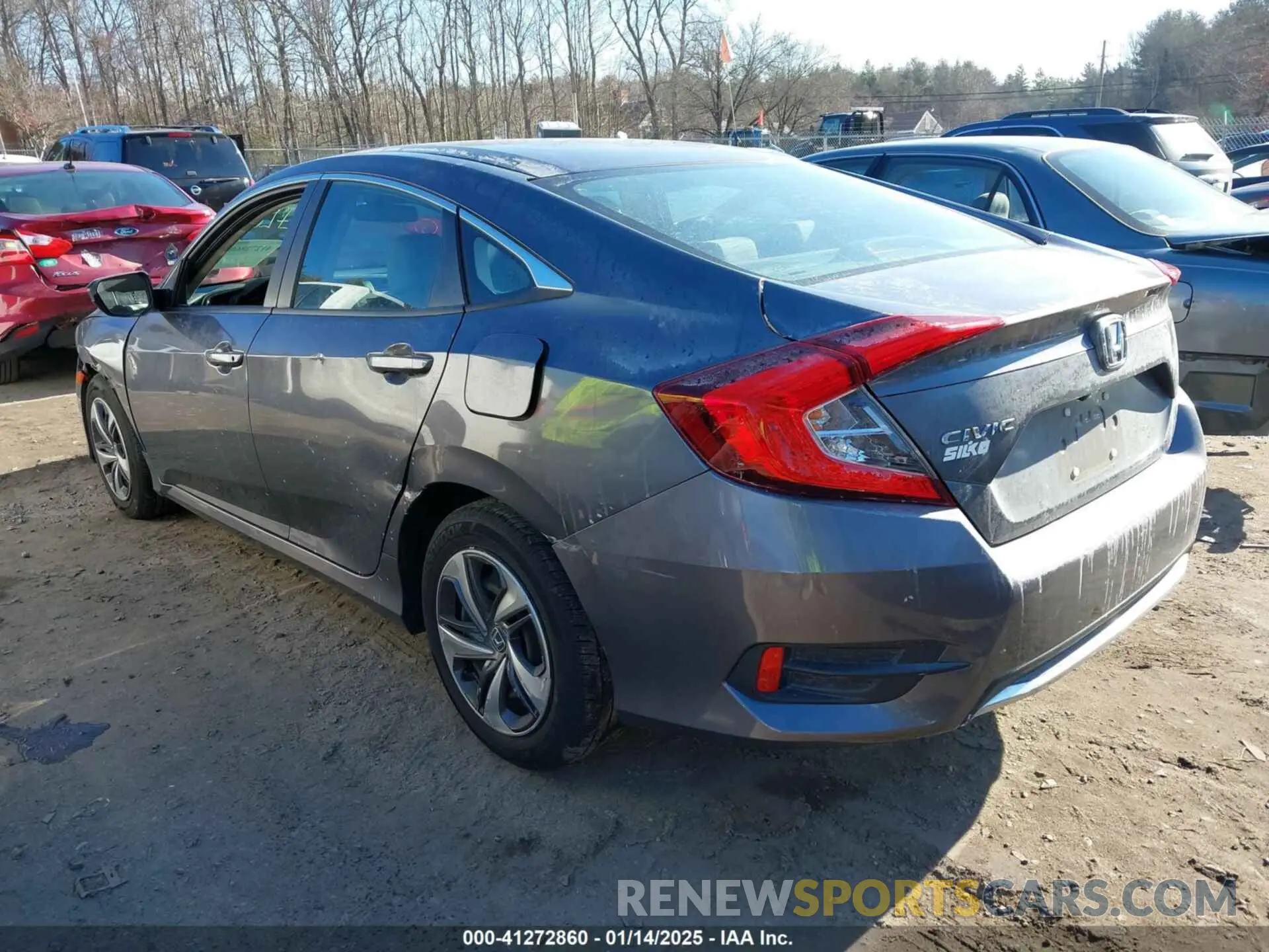 3 fotografías del automóvil dañado 2HGFC2F69LH517369 HONDA CIVIC 2020