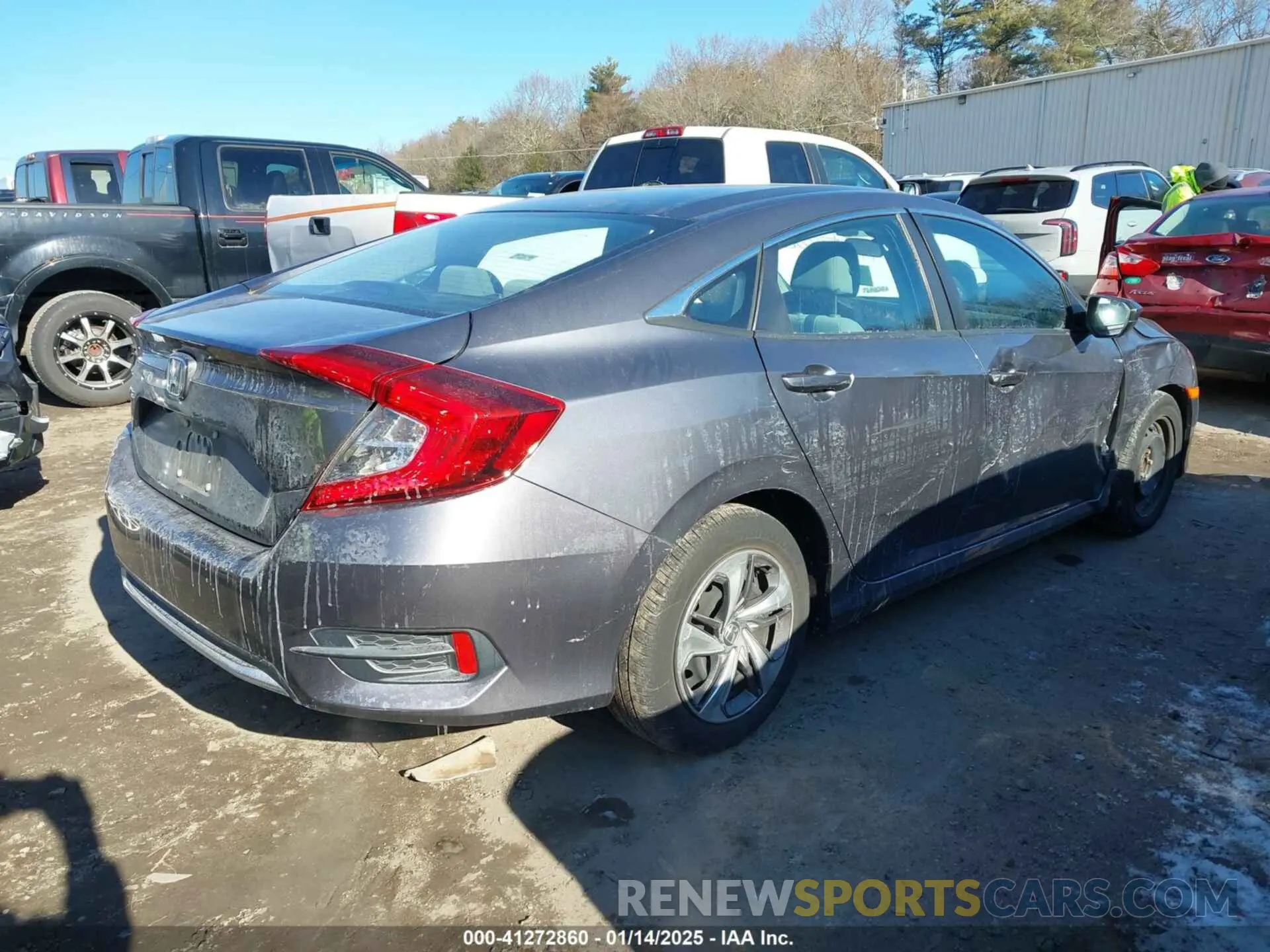 4 fotografías del automóvil dañado 2HGFC2F69LH517369 HONDA CIVIC 2020