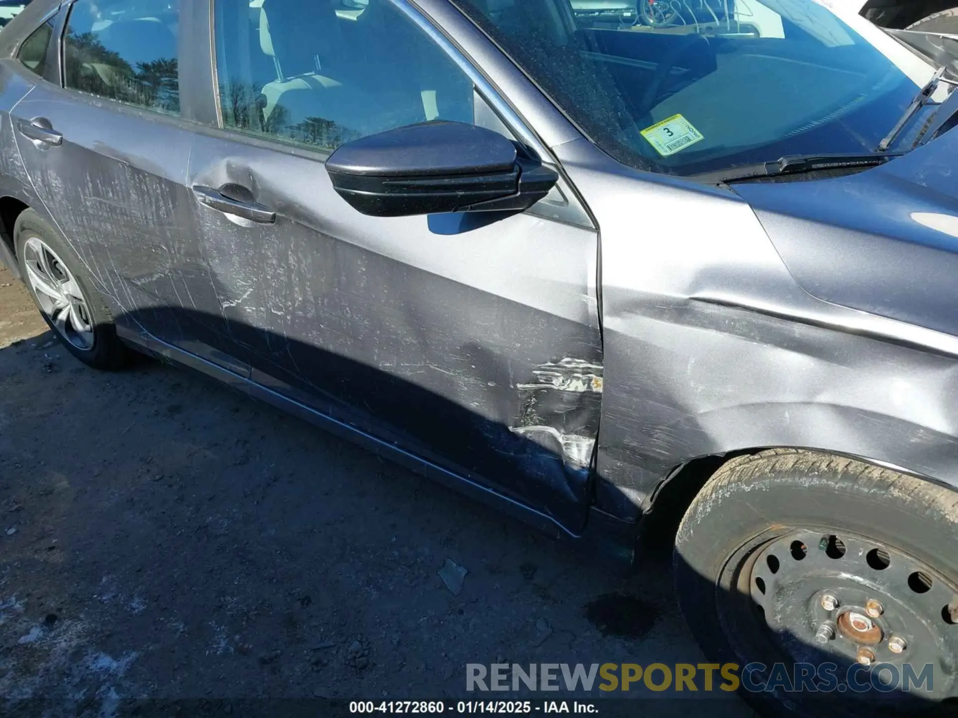 6 fotografías del automóvil dañado 2HGFC2F69LH517369 HONDA CIVIC 2020