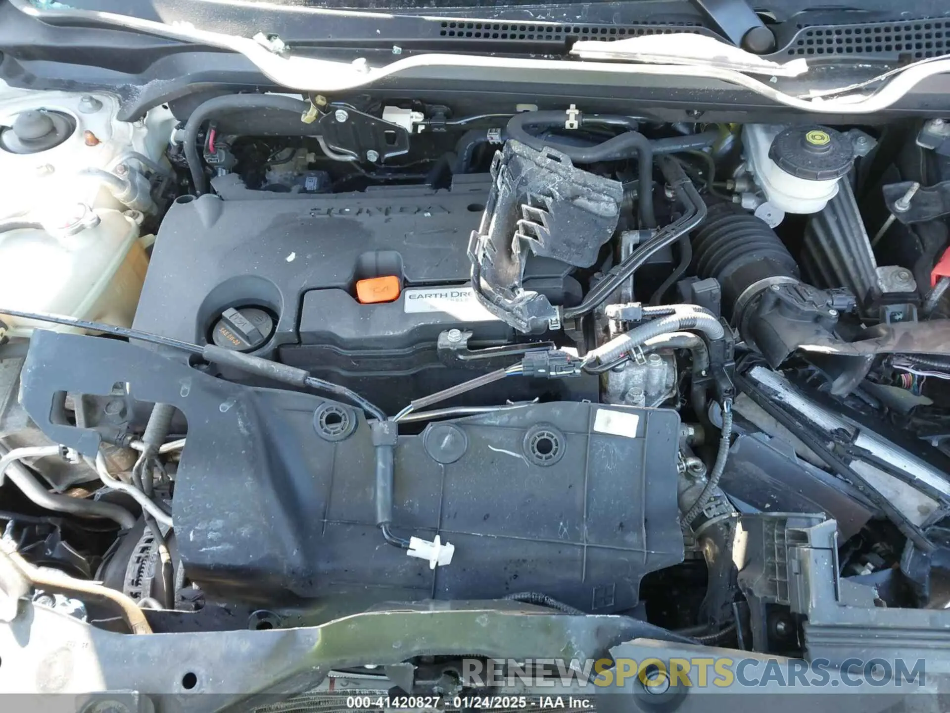 10 fotografías del automóvil dañado 2HGFC2F69LH523723 HONDA CIVIC 2020