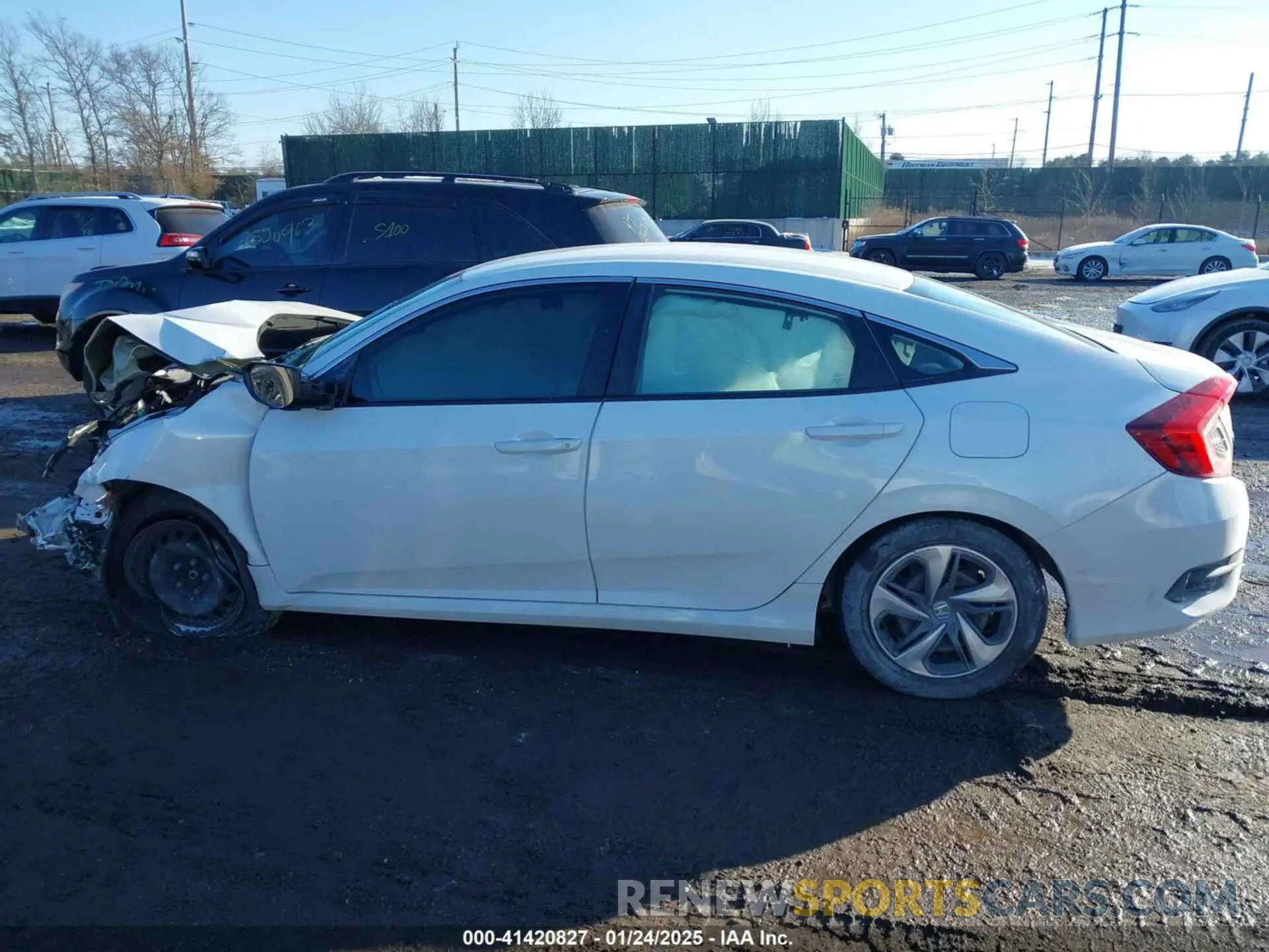 14 fotografías del automóvil dañado 2HGFC2F69LH523723 HONDA CIVIC 2020