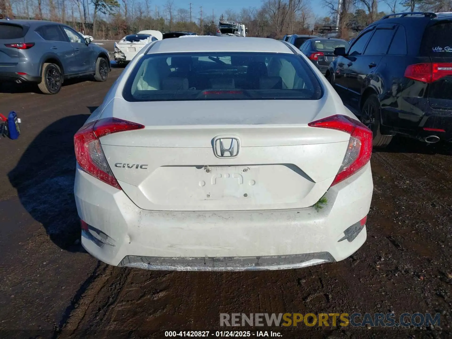 16 fotografías del automóvil dañado 2HGFC2F69LH523723 HONDA CIVIC 2020