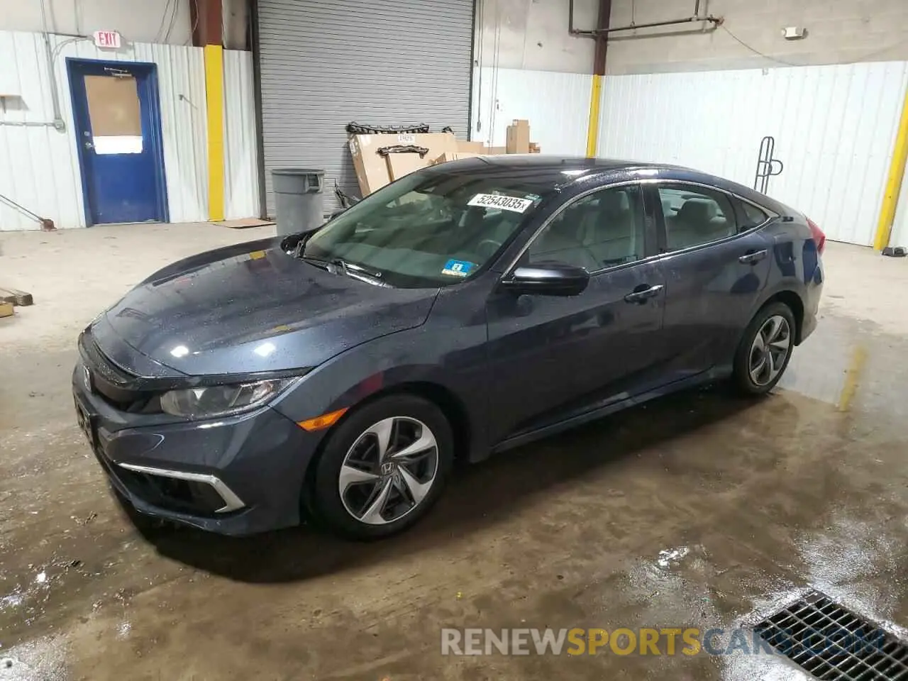 1 fotografías del automóvil dañado 2HGFC2F69LH535015 HONDA CIVIC 2020