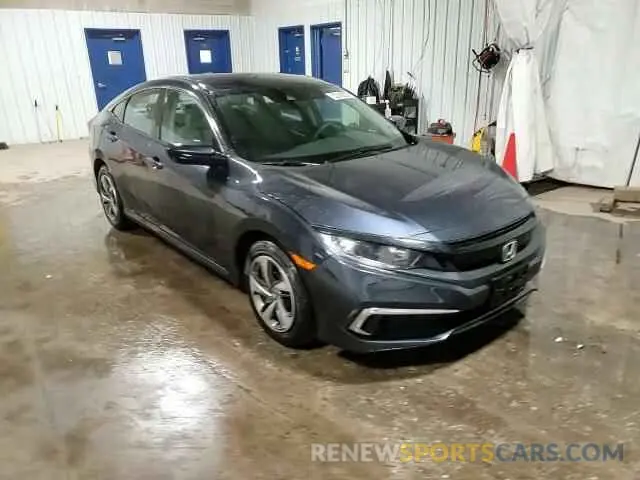 13 fotografías del automóvil dañado 2HGFC2F69LH535015 HONDA CIVIC 2020