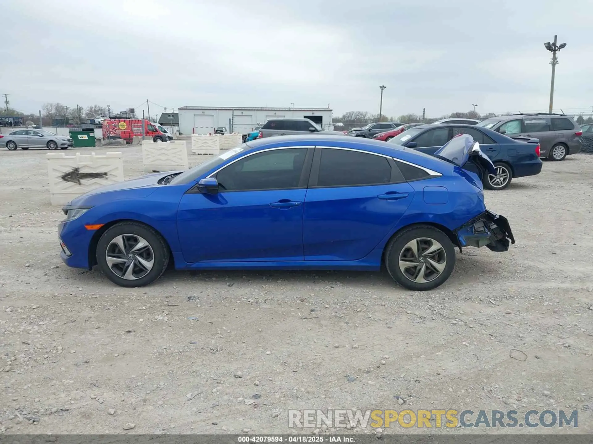 14 fotografías del automóvil dañado 2HGFC2F69LH550744 HONDA CIVIC 2020