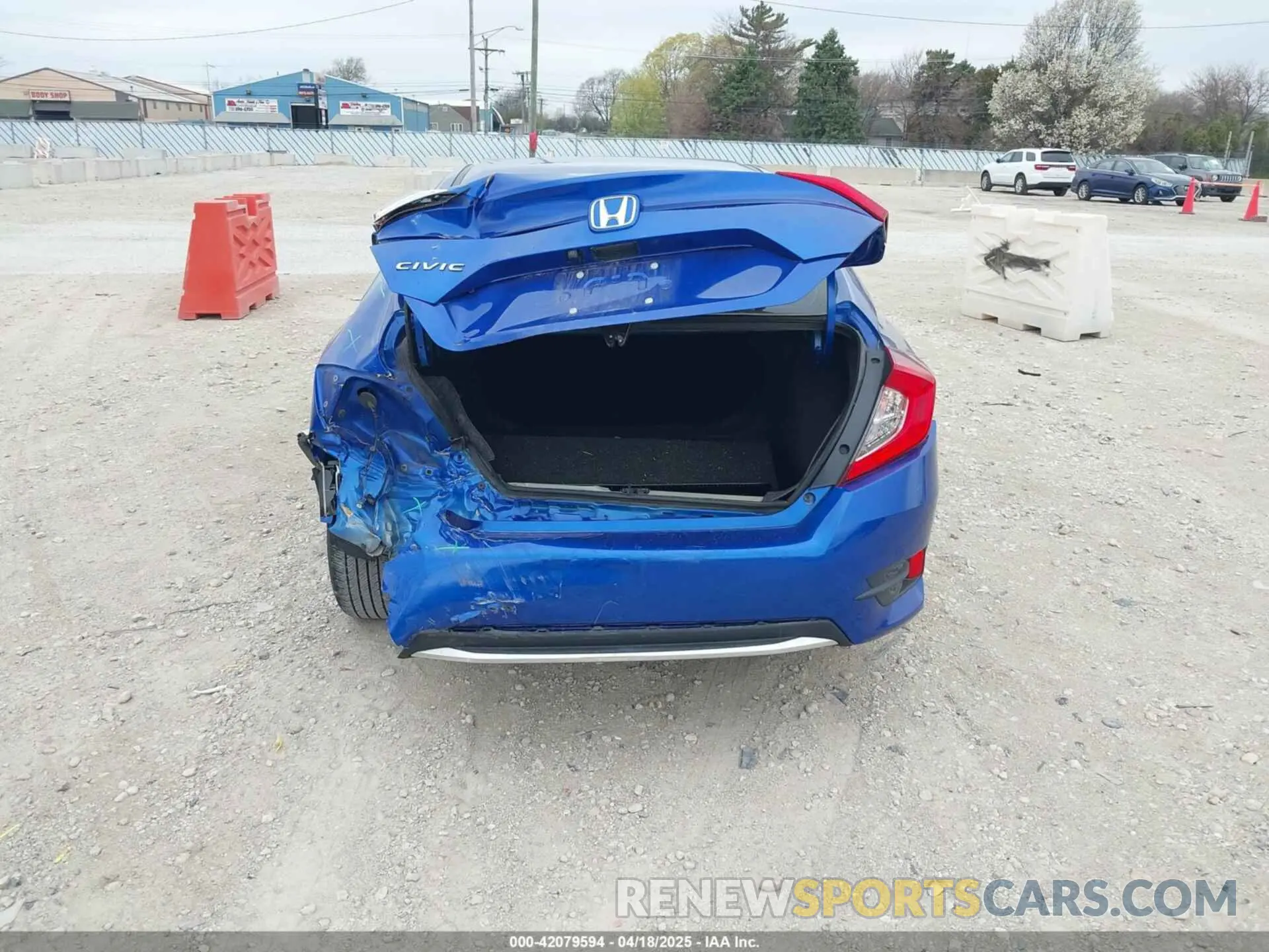 16 fotografías del automóvil dañado 2HGFC2F69LH550744 HONDA CIVIC 2020