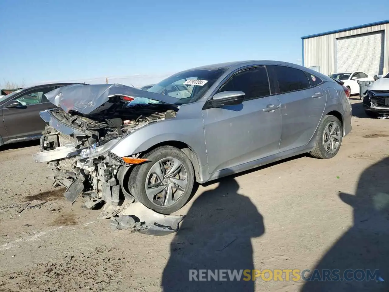 1 fotografías del automóvil dañado 2HGFC2F69LH553241 HONDA CIVIC 2020
