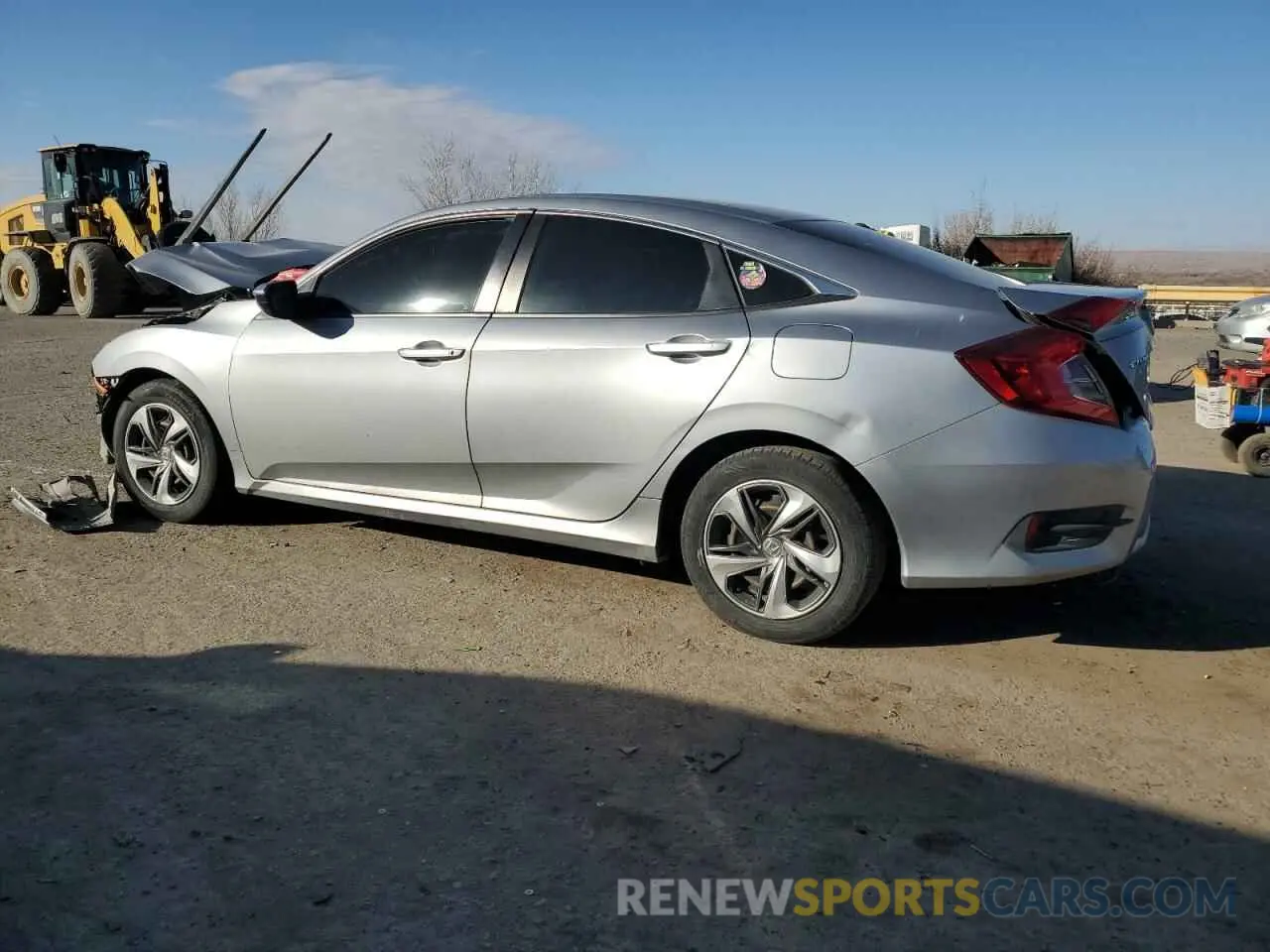 2 fotografías del automóvil dañado 2HGFC2F69LH553241 HONDA CIVIC 2020
