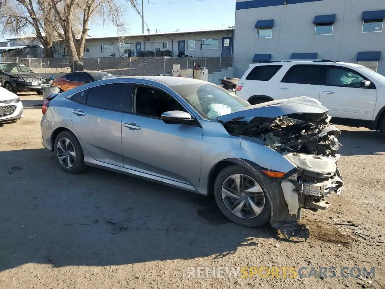 4 fotografías del automóvil dañado 2HGFC2F69LH553241 HONDA CIVIC 2020