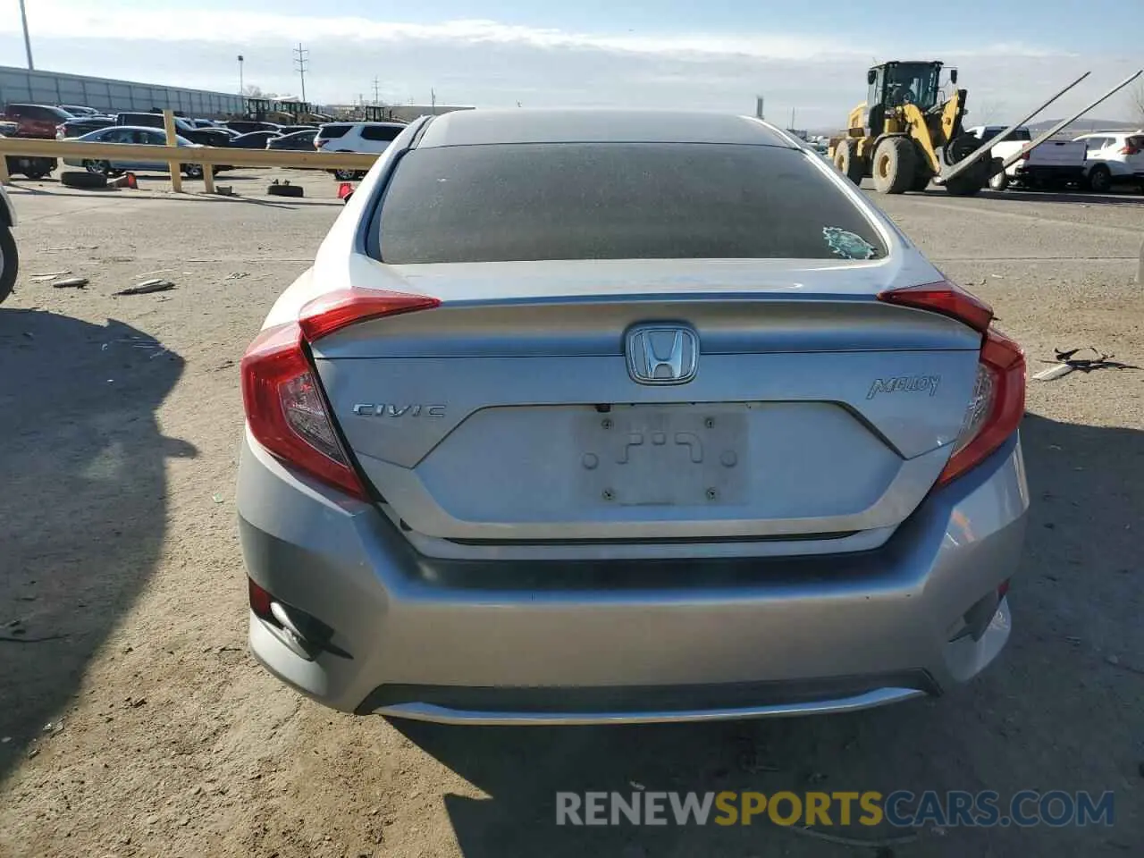 6 fotografías del automóvil dañado 2HGFC2F69LH553241 HONDA CIVIC 2020