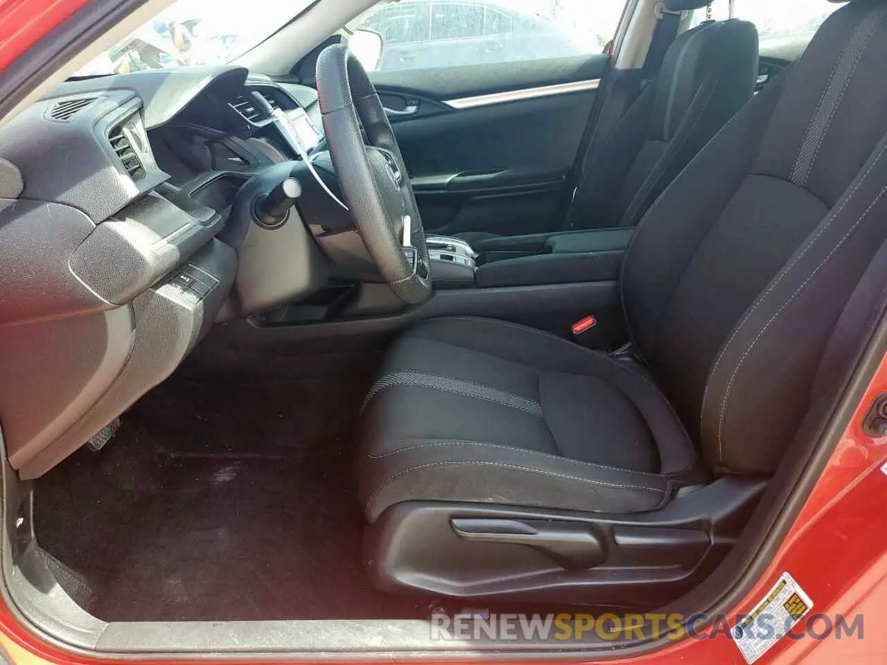 7 fotografías del automóvil dañado 2HGFC2F69LH566510 HONDA CIVIC 2020