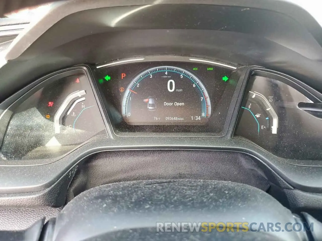 9 fotografías del automóvil dañado 2HGFC2F69LH566510 HONDA CIVIC 2020