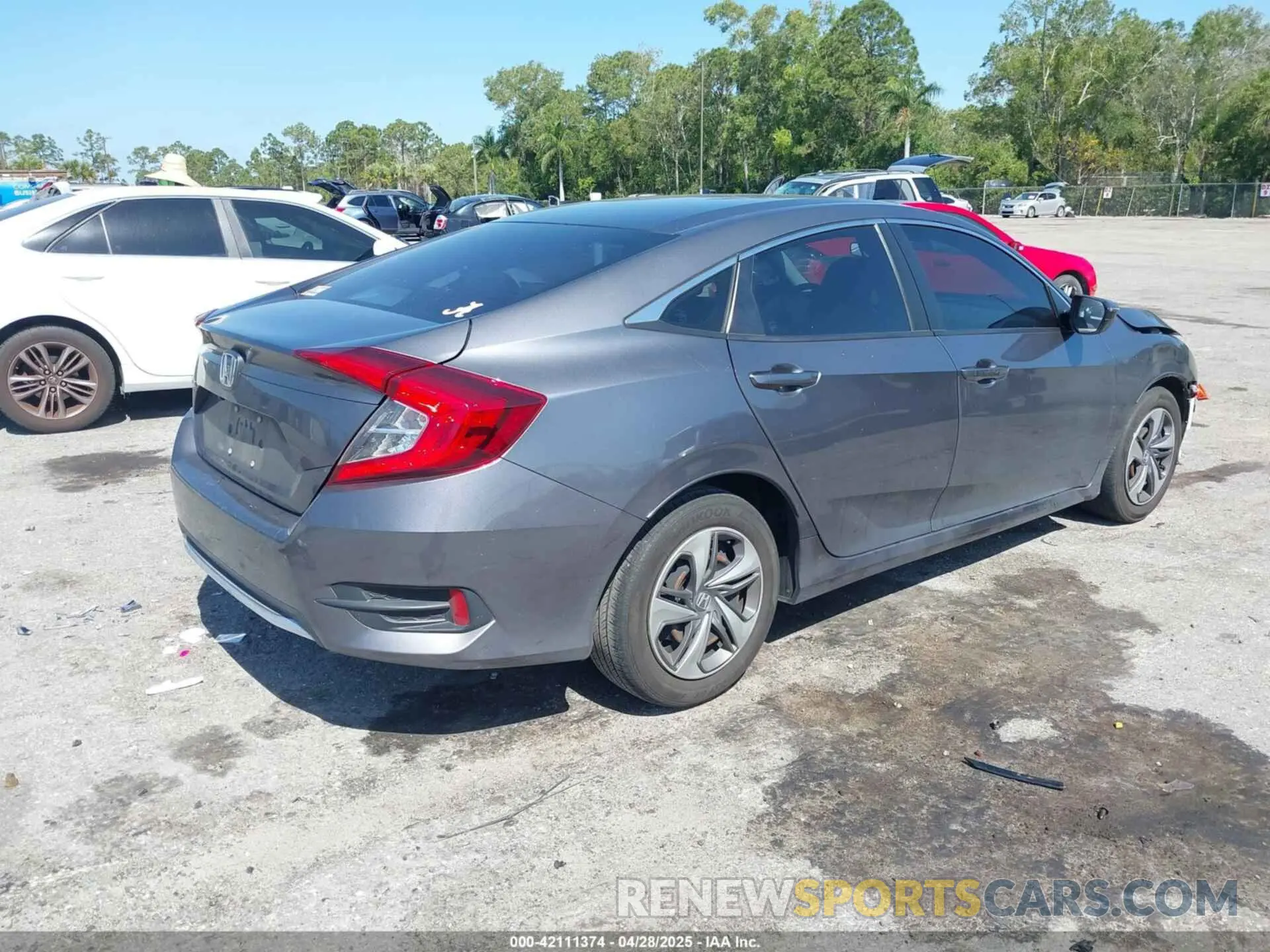 4 fotografías del automóvil dañado 2HGFC2F69LH588815 HONDA CIVIC 2020
