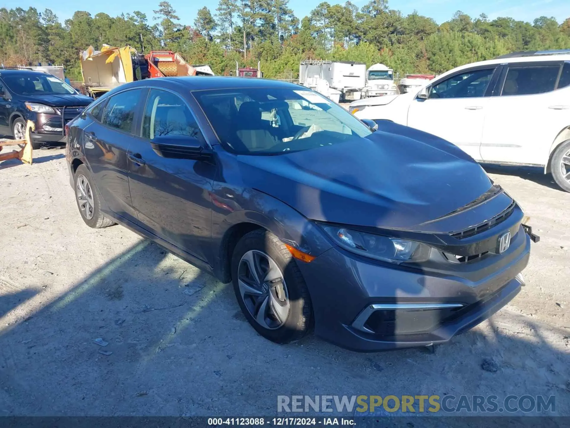 1 fotografías del automóvil dañado 2HGFC2F69LH594243 HONDA CIVIC 2020