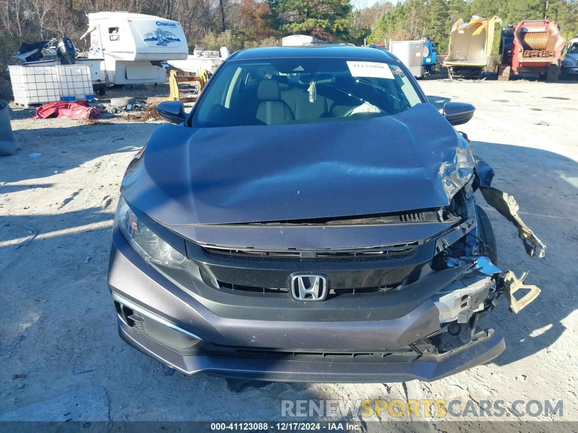 12 fotografías del automóvil dañado 2HGFC2F69LH594243 HONDA CIVIC 2020