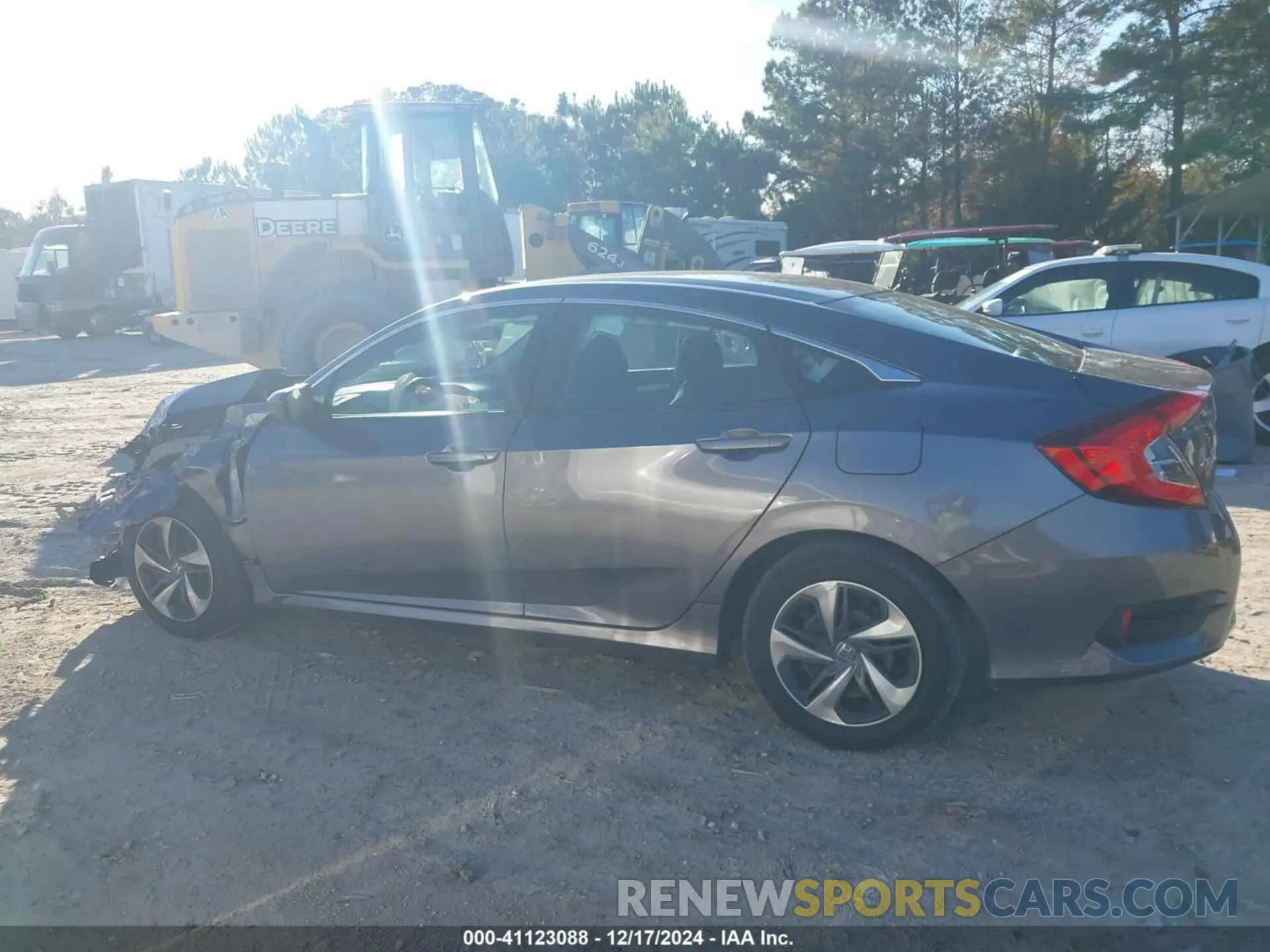 14 fotografías del automóvil dañado 2HGFC2F69LH594243 HONDA CIVIC 2020