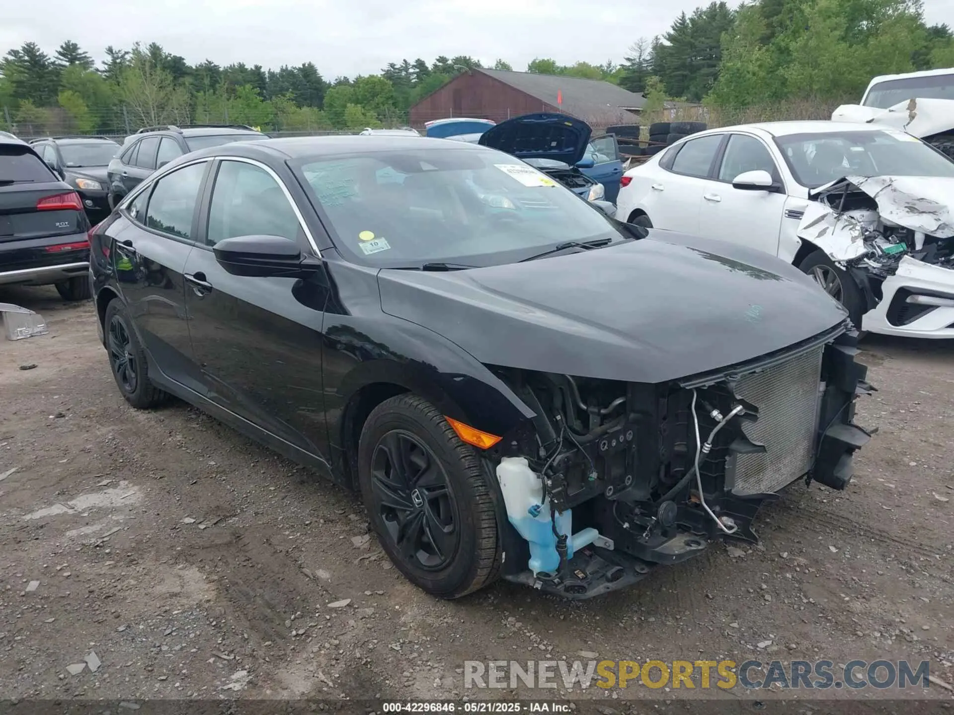 1 fotografías del automóvil dañado 2HGFC2F69LH601577 HONDA CIVIC 2020