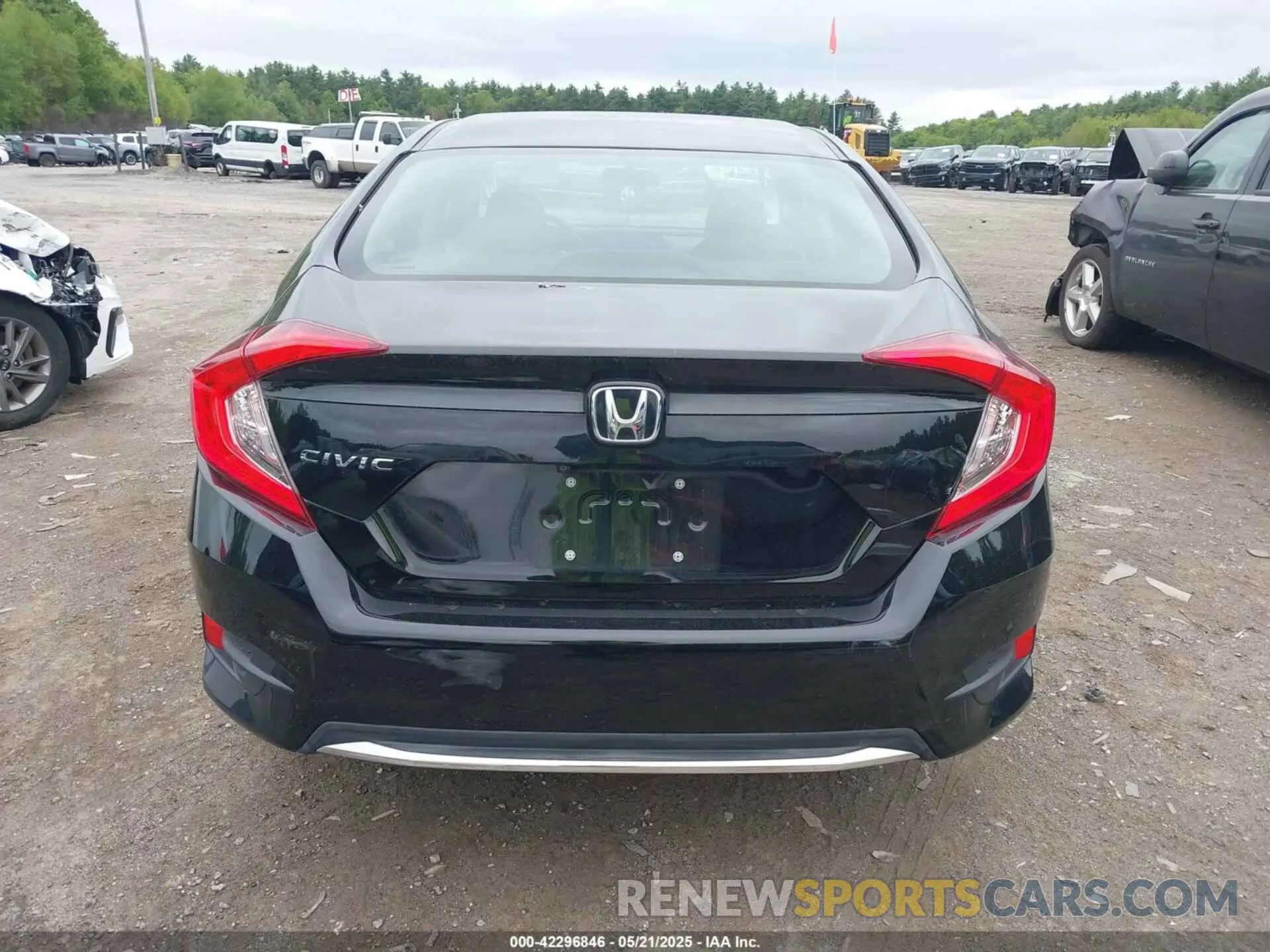 17 fotografías del automóvil dañado 2HGFC2F69LH601577 HONDA CIVIC 2020