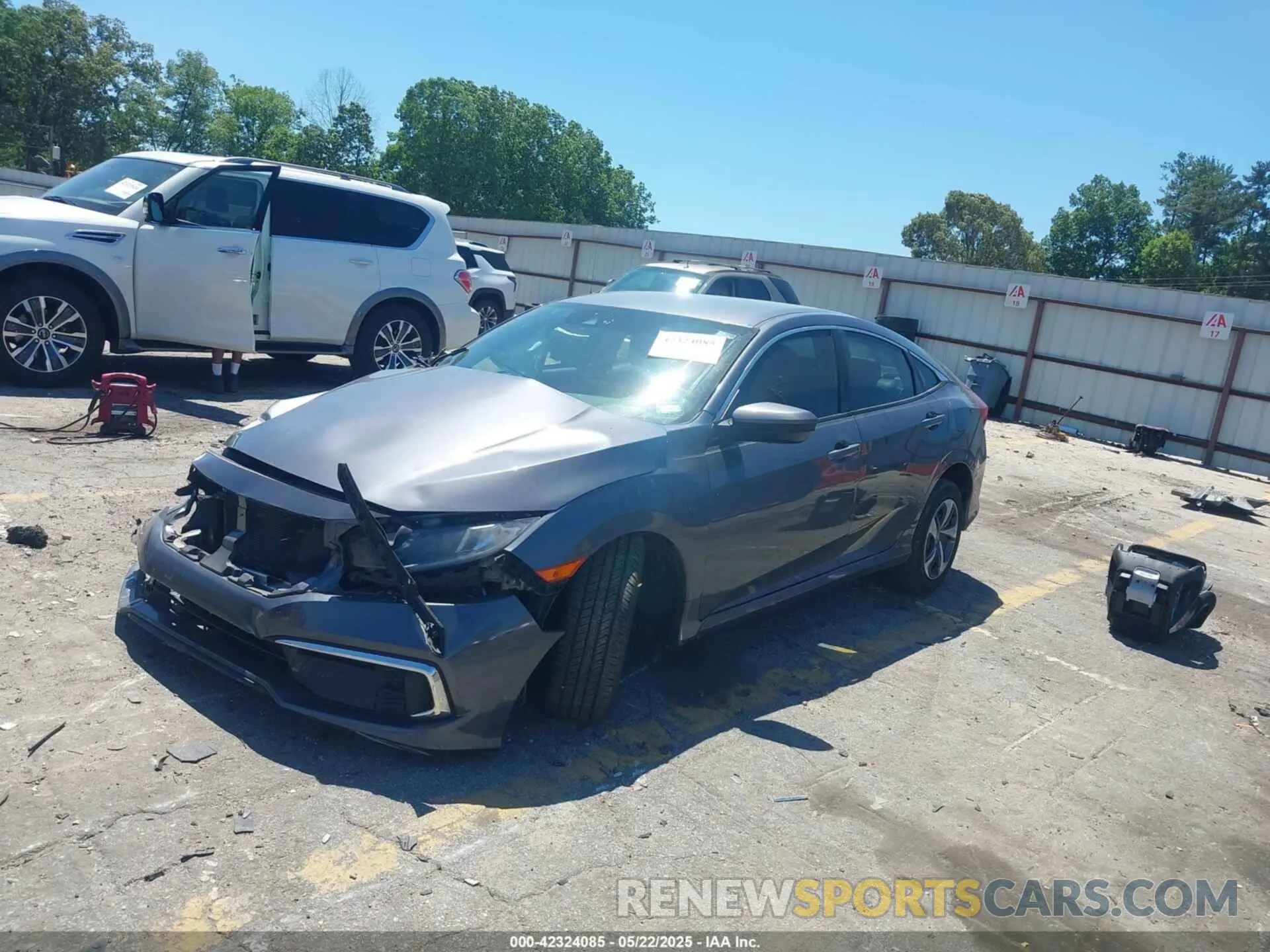 2 fotografías del automóvil dañado 2HGFC2F6XLH505926 HONDA CIVIC 2020