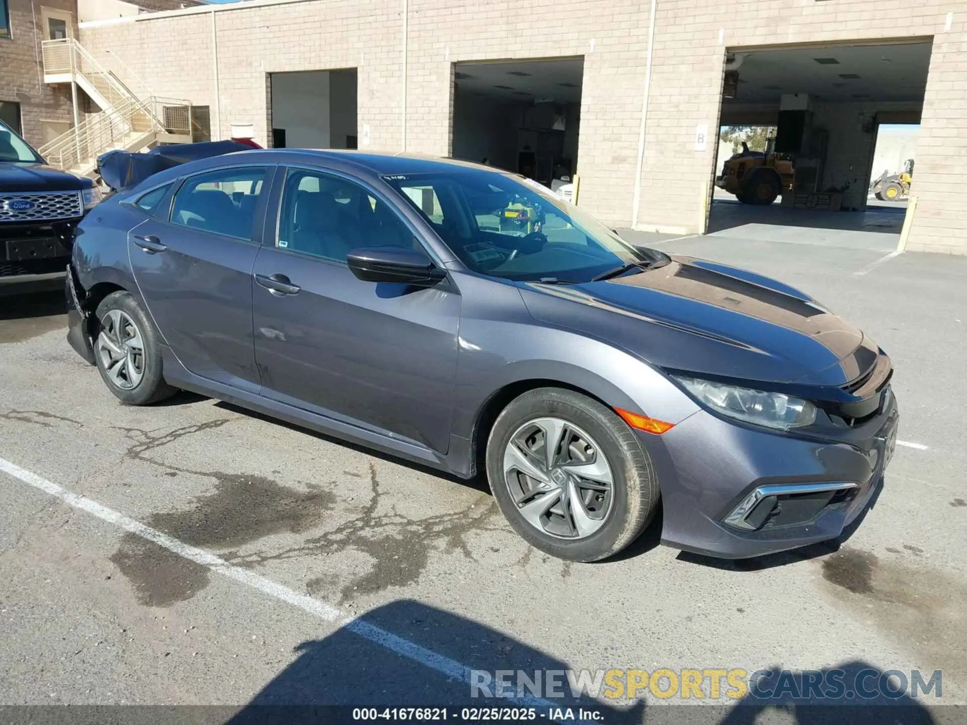 1 fotografías del automóvil dañado 2HGFC2F6XLH517445 HONDA CIVIC 2020