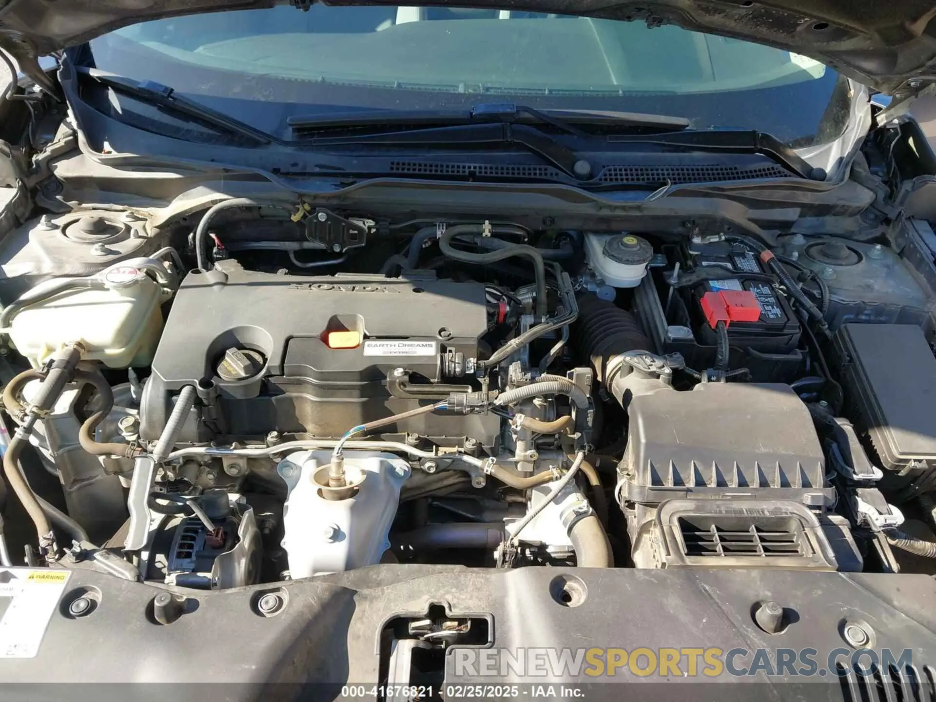10 fotografías del automóvil dañado 2HGFC2F6XLH517445 HONDA CIVIC 2020