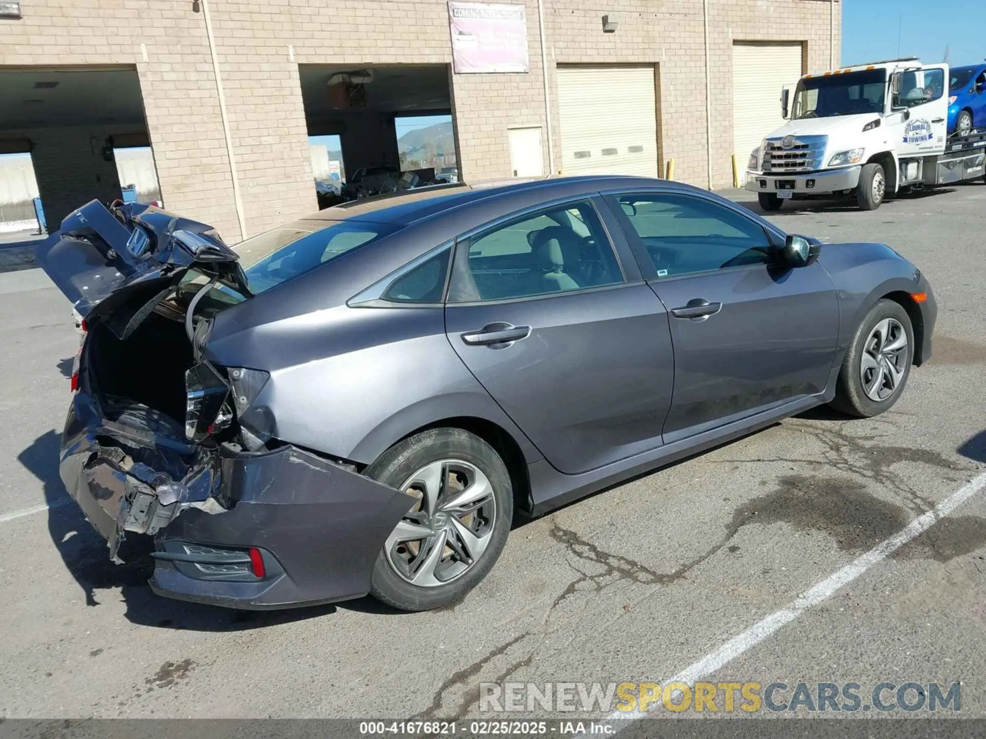 4 fotografías del automóvil dañado 2HGFC2F6XLH517445 HONDA CIVIC 2020