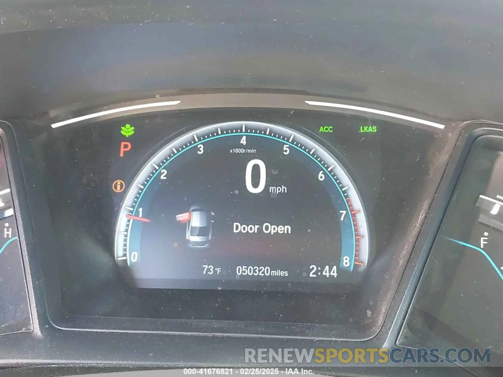 7 fotografías del automóvil dañado 2HGFC2F6XLH517445 HONDA CIVIC 2020
