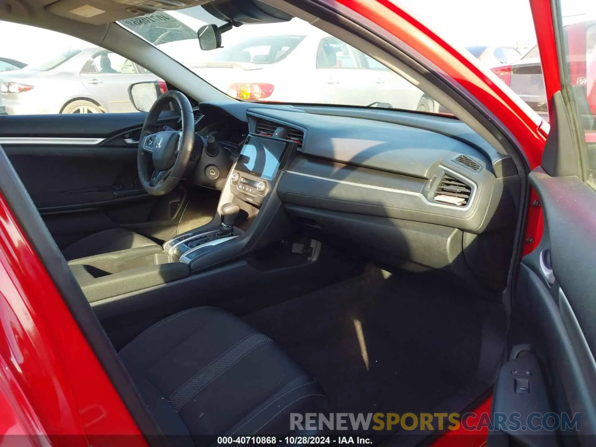 5 fotografías del automóvil dañado 2HGFC2F6XLH520880 HONDA CIVIC 2020