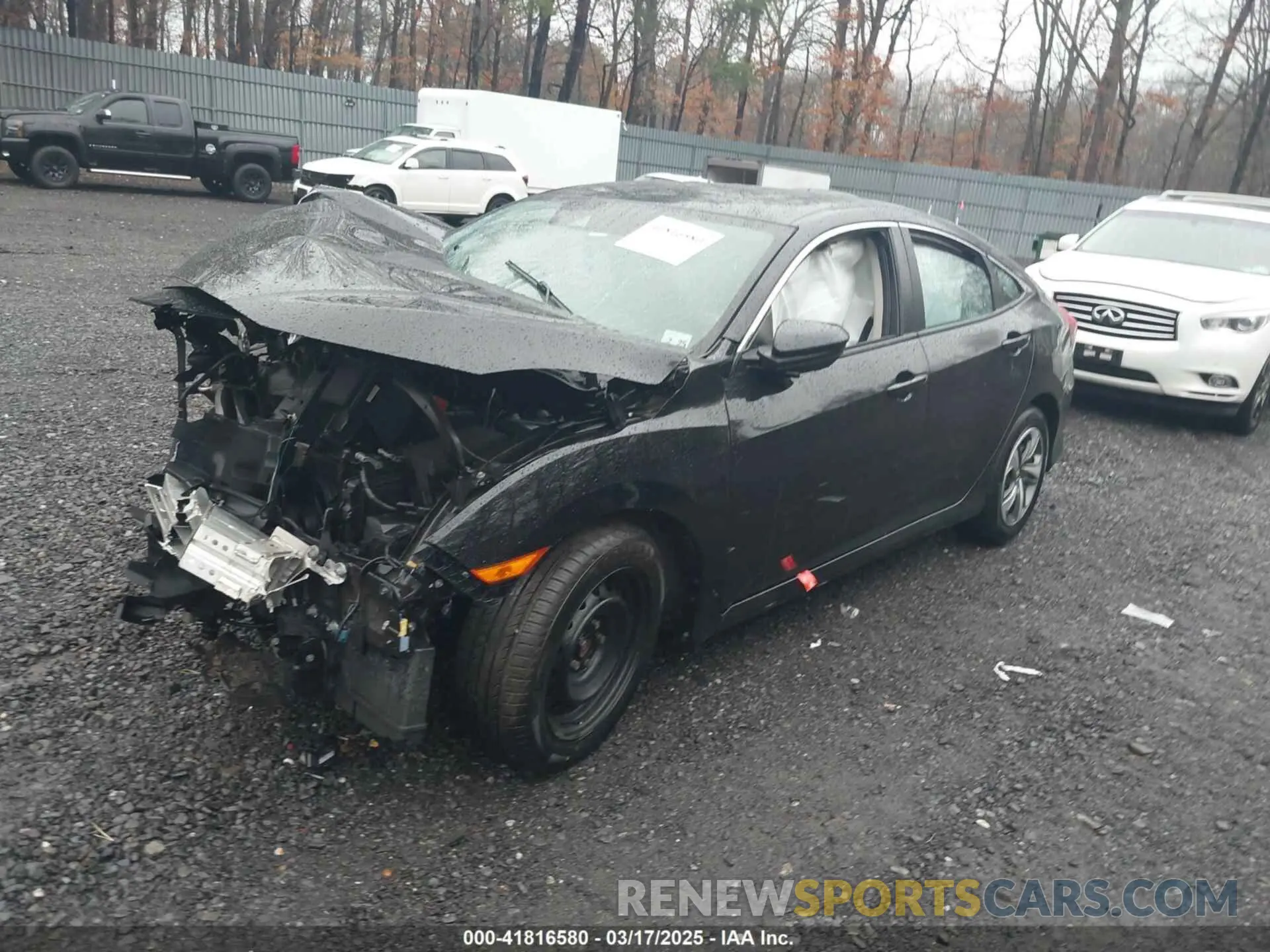 2 fotografías del automóvil dañado 2HGFC2F6XLH531197 HONDA CIVIC 2020