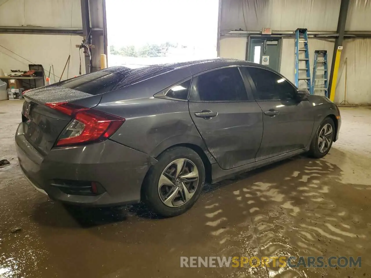 3 fotografías del automóvil dañado 2HGFC2F6XLH534519 HONDA CIVIC 2020