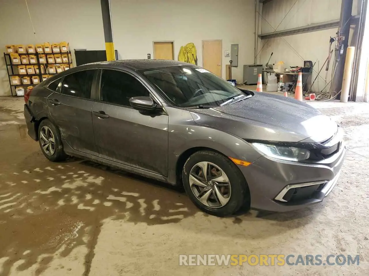 4 fotografías del automóvil dañado 2HGFC2F6XLH534519 HONDA CIVIC 2020