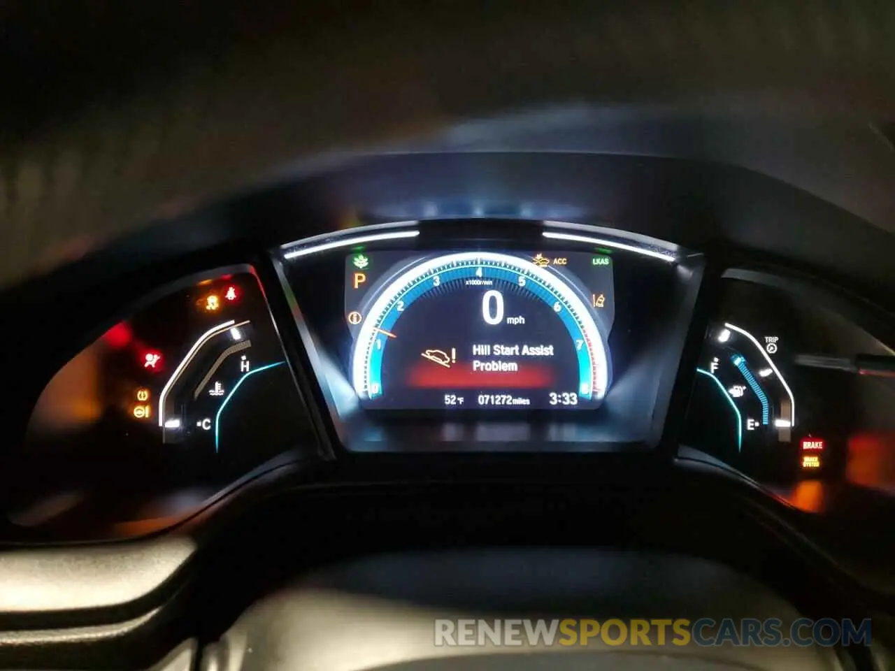 9 fotografías del automóvil dañado 2HGFC2F6XLH534519 HONDA CIVIC 2020