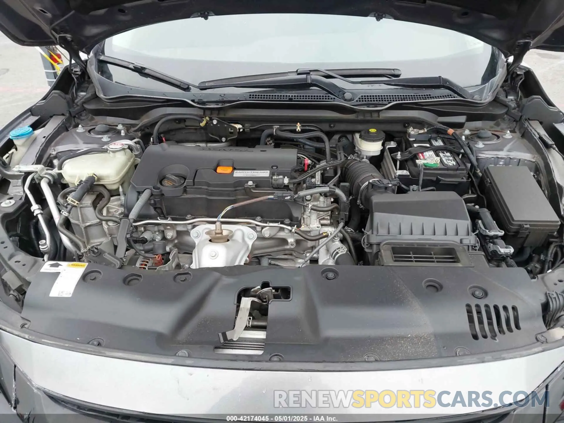 10 fotografías del automóvil dañado 2HGFC2F6XLH542068 HONDA CIVIC 2020