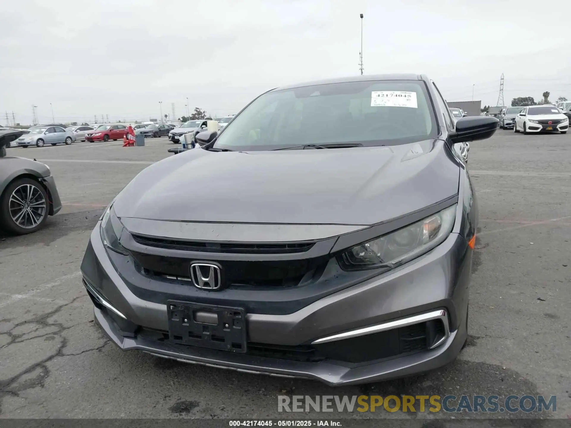 12 fotografías del automóvil dañado 2HGFC2F6XLH542068 HONDA CIVIC 2020