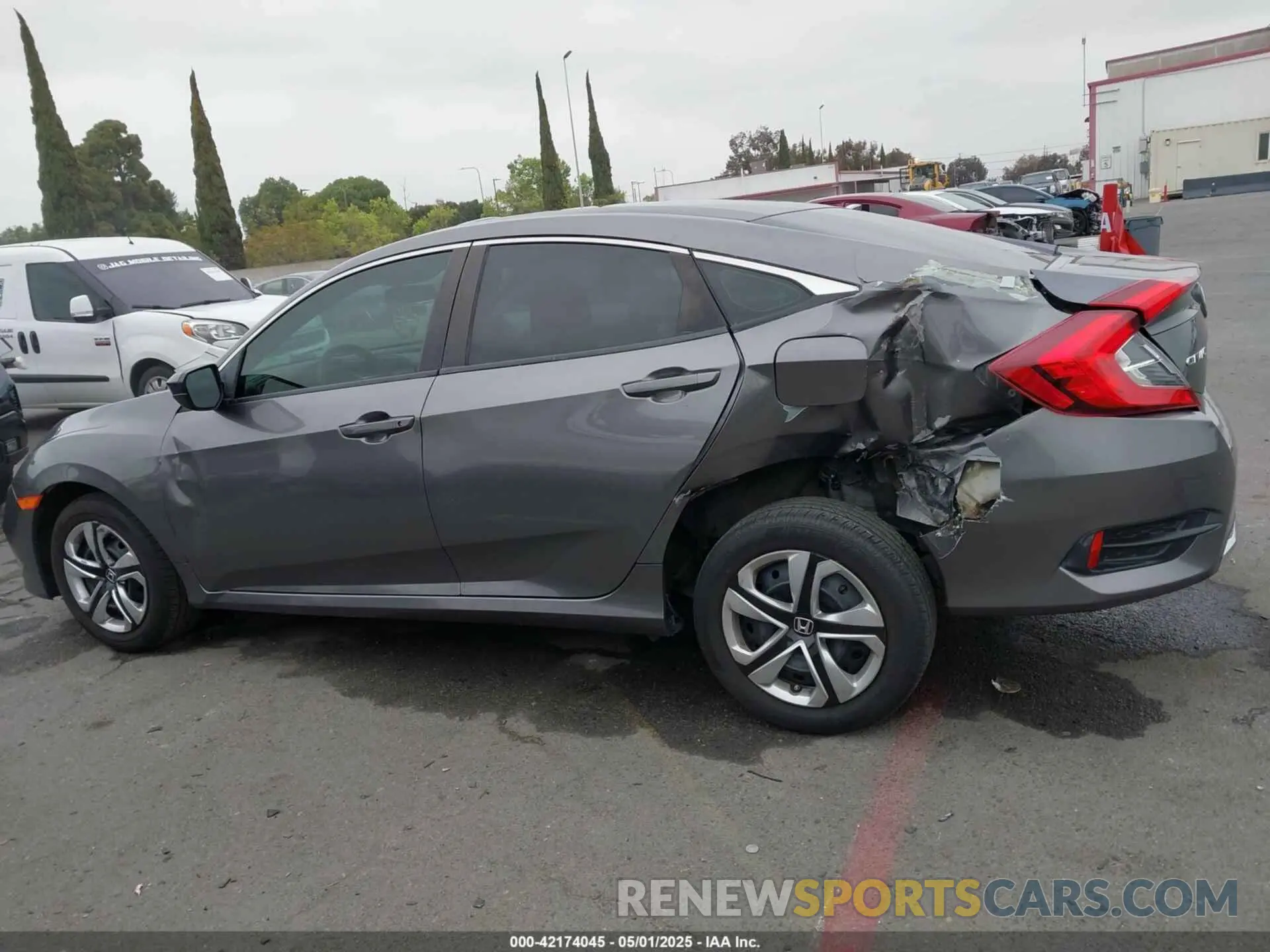 14 fotografías del automóvil dañado 2HGFC2F6XLH542068 HONDA CIVIC 2020