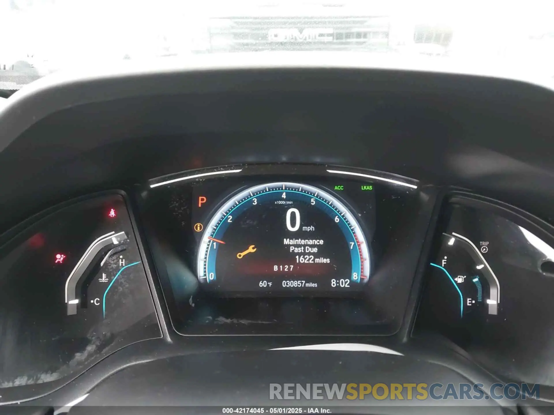 7 fotografías del automóvil dañado 2HGFC2F6XLH542068 HONDA CIVIC 2020