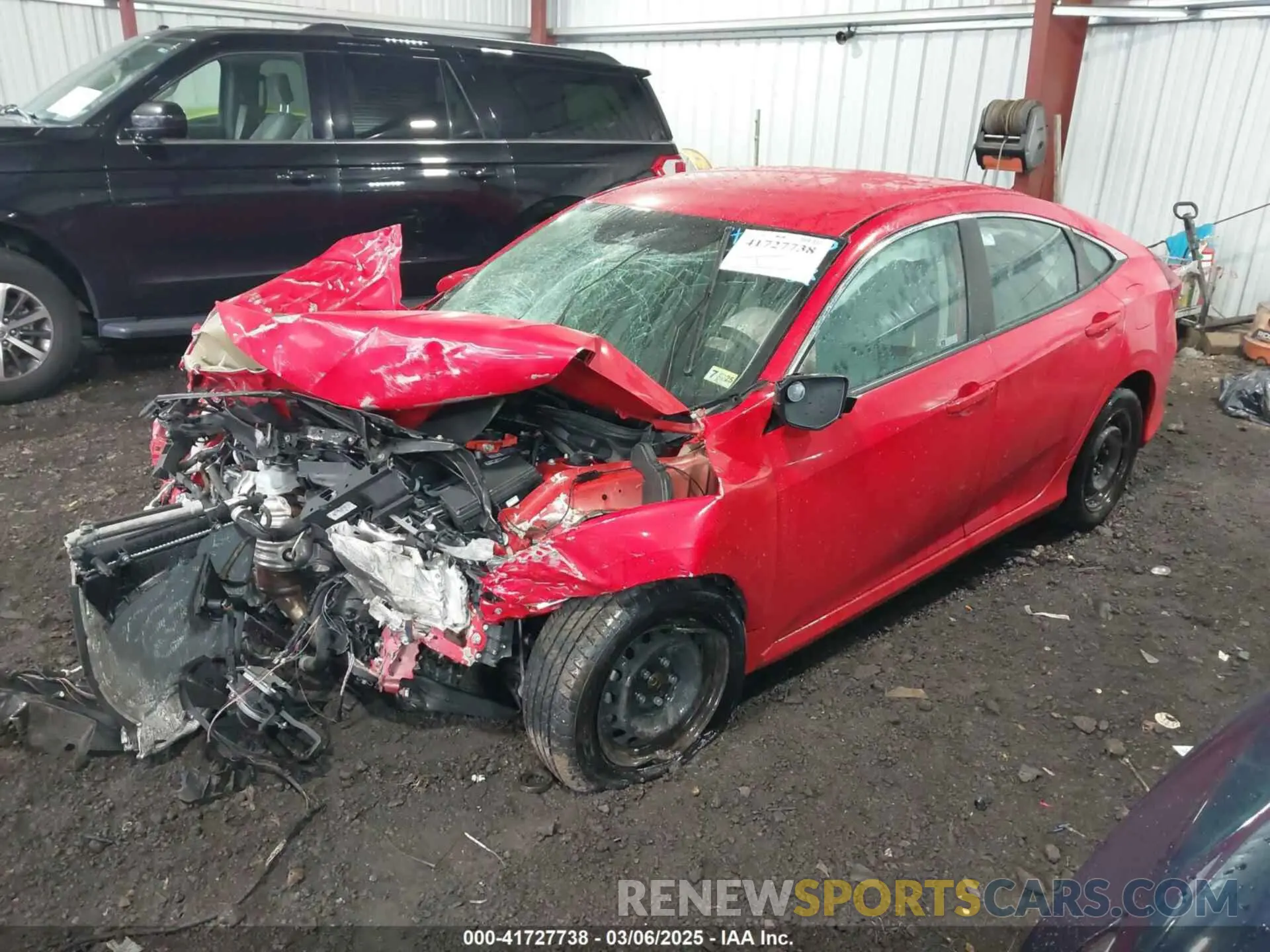 2 fotografías del automóvil dañado 2HGFC2F6XLH560215 HONDA CIVIC 2020