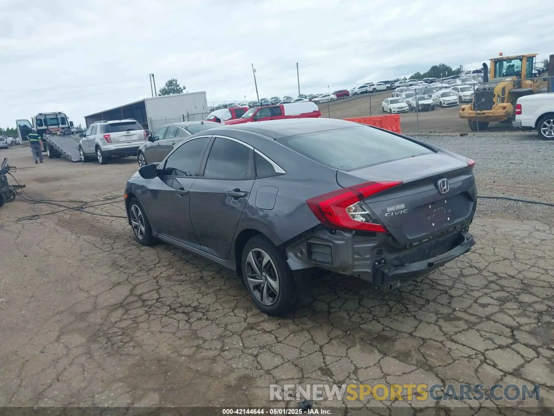 3 fotografías del automóvil dañado 2HGFC2F6XLH574597 HONDA CIVIC 2020