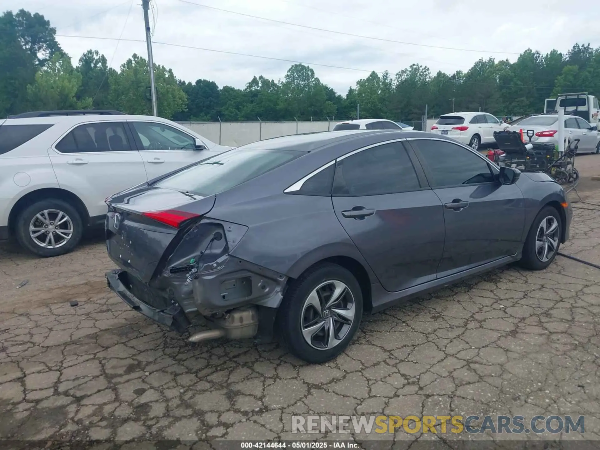 4 fotografías del automóvil dañado 2HGFC2F6XLH574597 HONDA CIVIC 2020