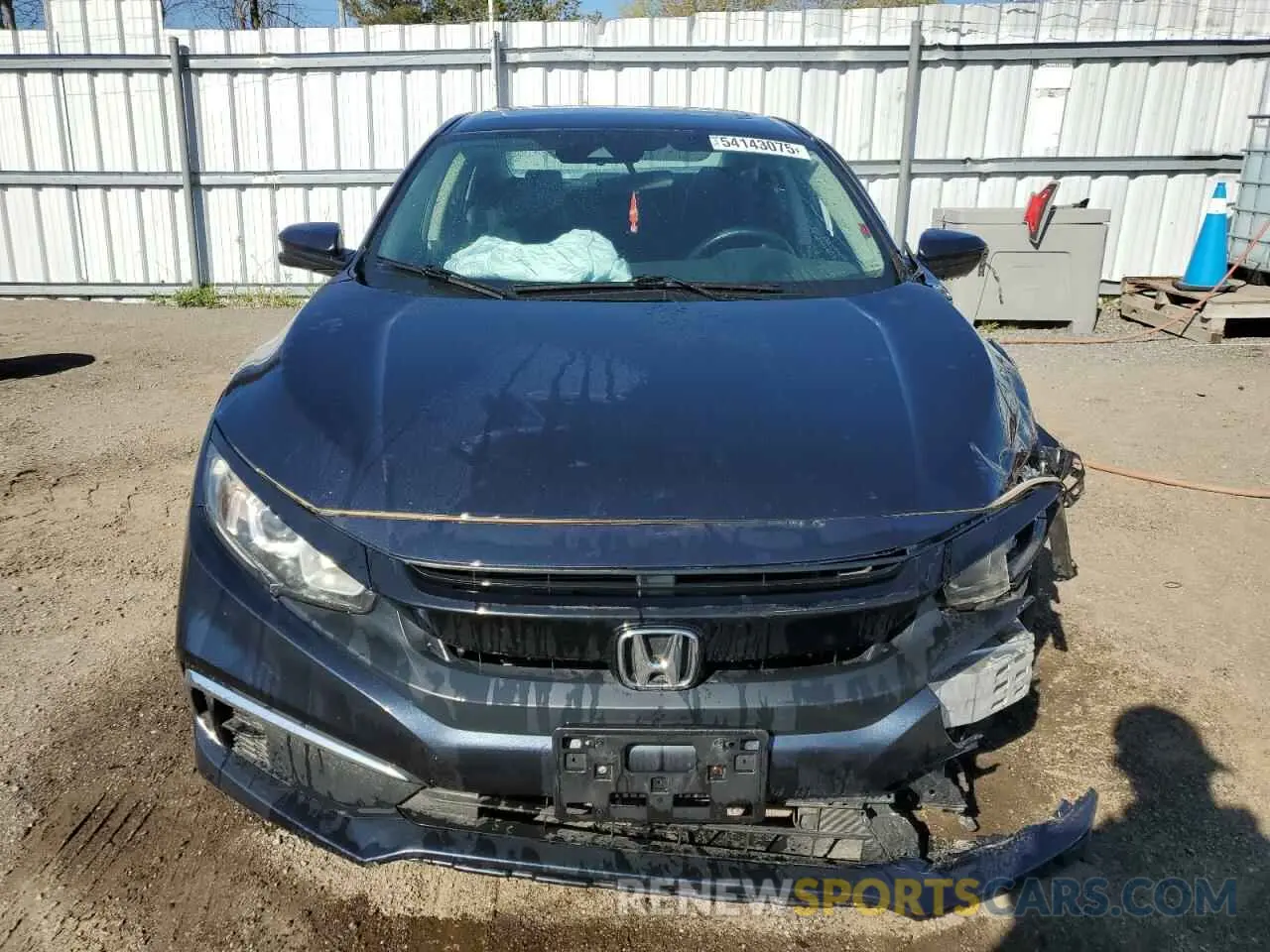 5 fotografías del automóvil dañado 2HGFC2F72LH016266 HONDA CIVIC 2020