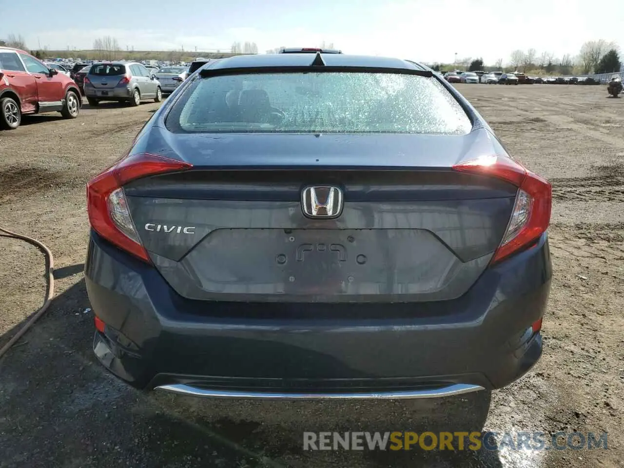 6 fotografías del automóvil dañado 2HGFC2F72LH016266 HONDA CIVIC 2020