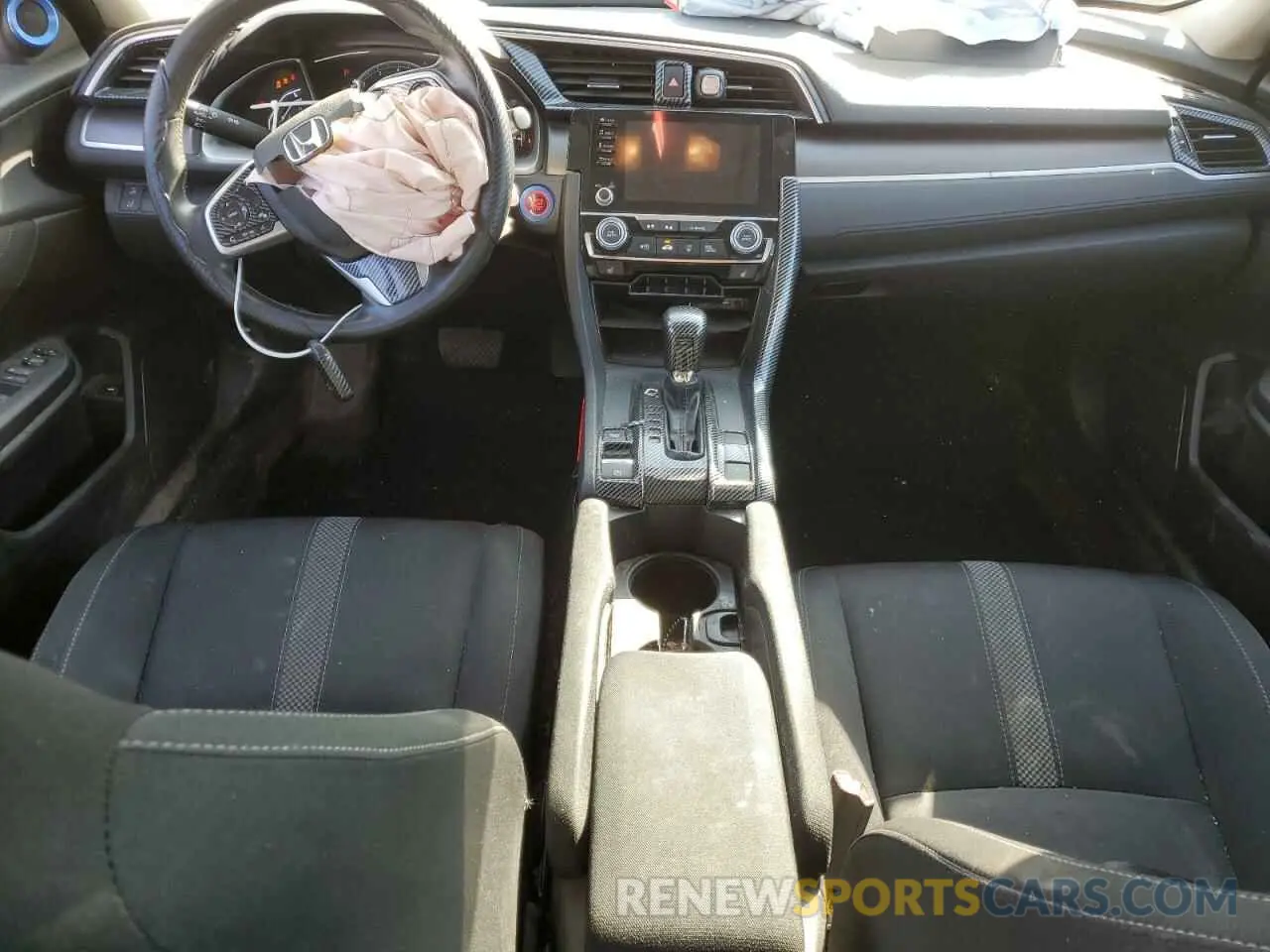 8 fotografías del automóvil dañado 2HGFC2F72LH016266 HONDA CIVIC 2020