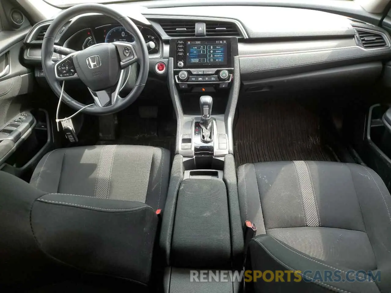 8 fotografías del automóvil dañado 2HGFC2F74LH019864 HONDA CIVIC 2020