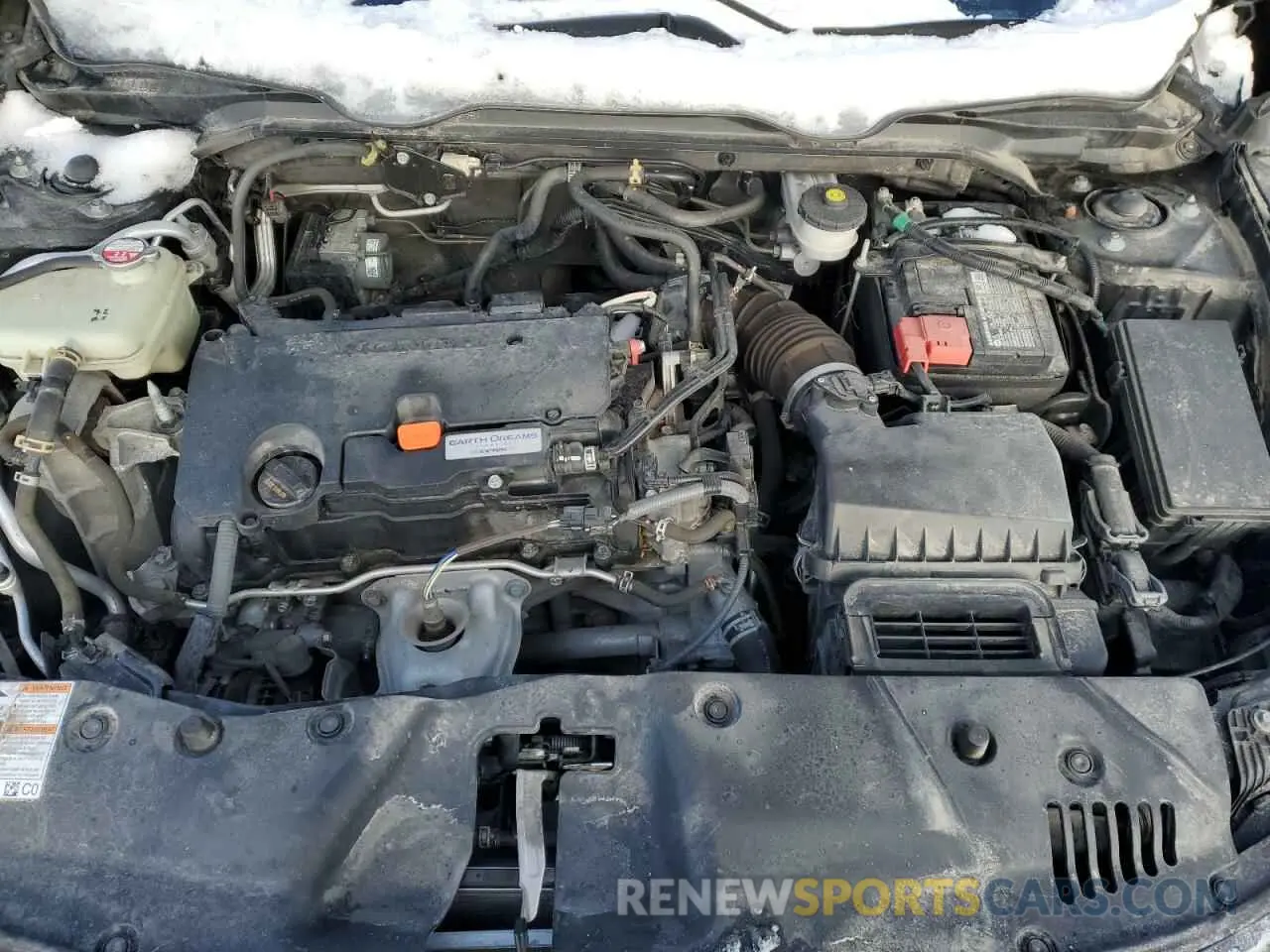 11 fotografías del automóvil dañado 2HGFC2F75LH007934 HONDA CIVIC 2020