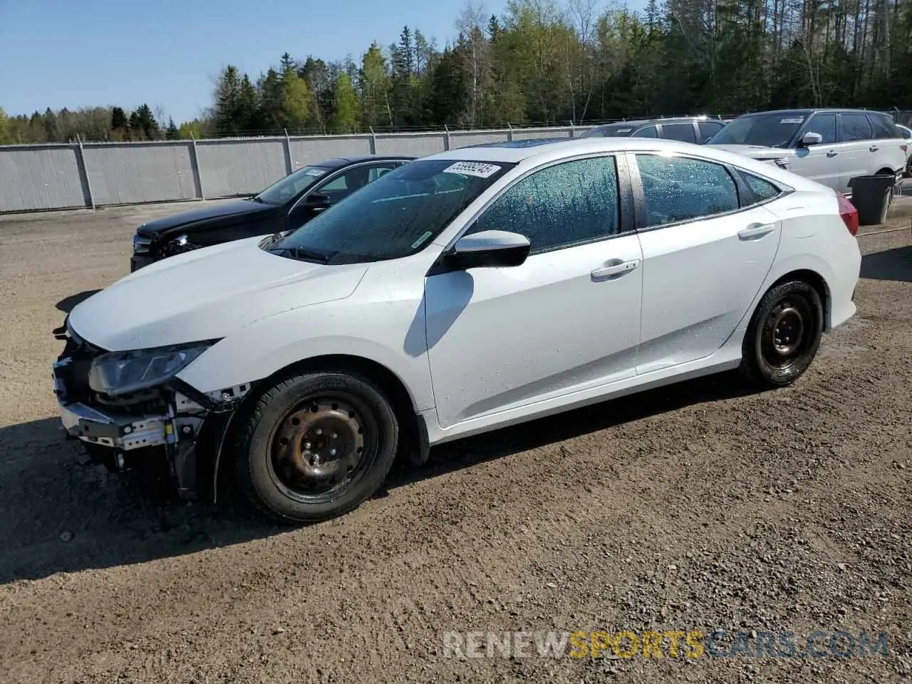 1 fotografías del automóvil dañado 2HGFC2F7XLH029881 HONDA CIVIC 2020