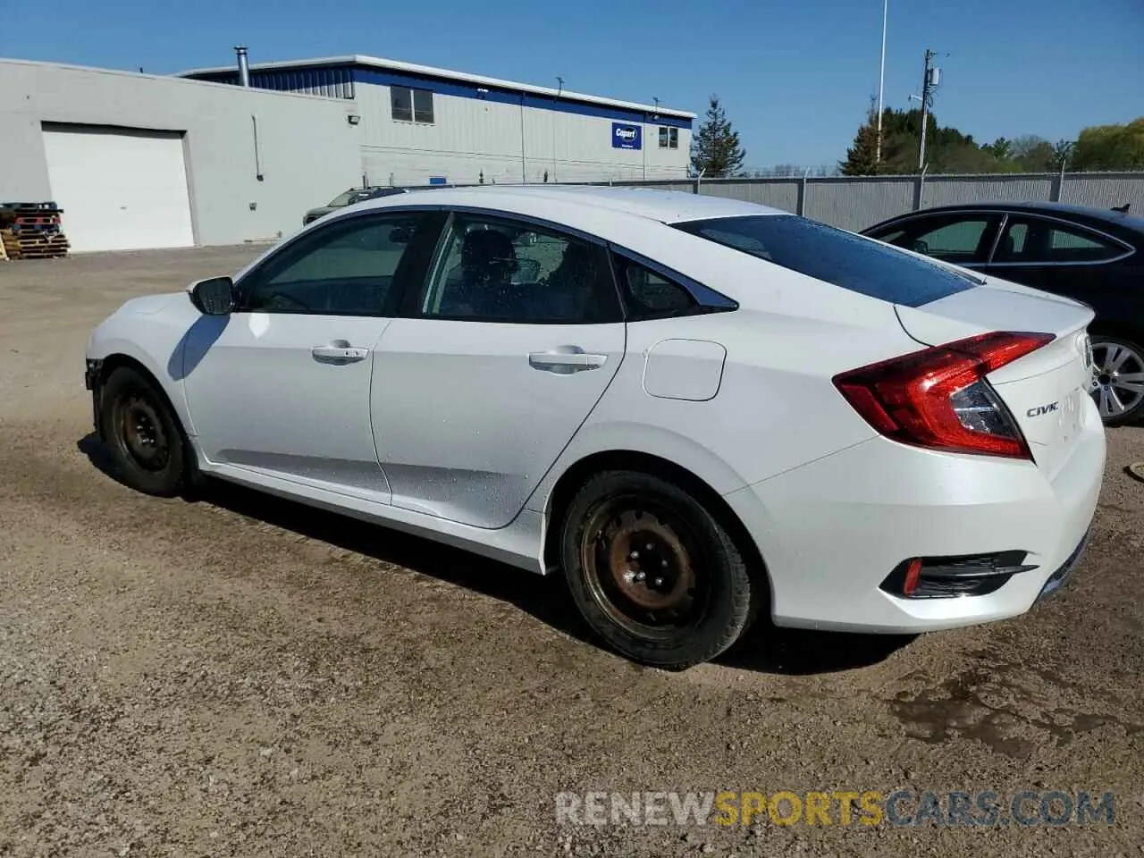 2 fotografías del automóvil dañado 2HGFC2F7XLH029881 HONDA CIVIC 2020