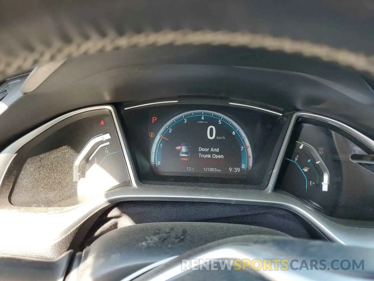 9 fotografías del automóvil dañado 2HGFC2F7XLH029881 HONDA CIVIC 2020
